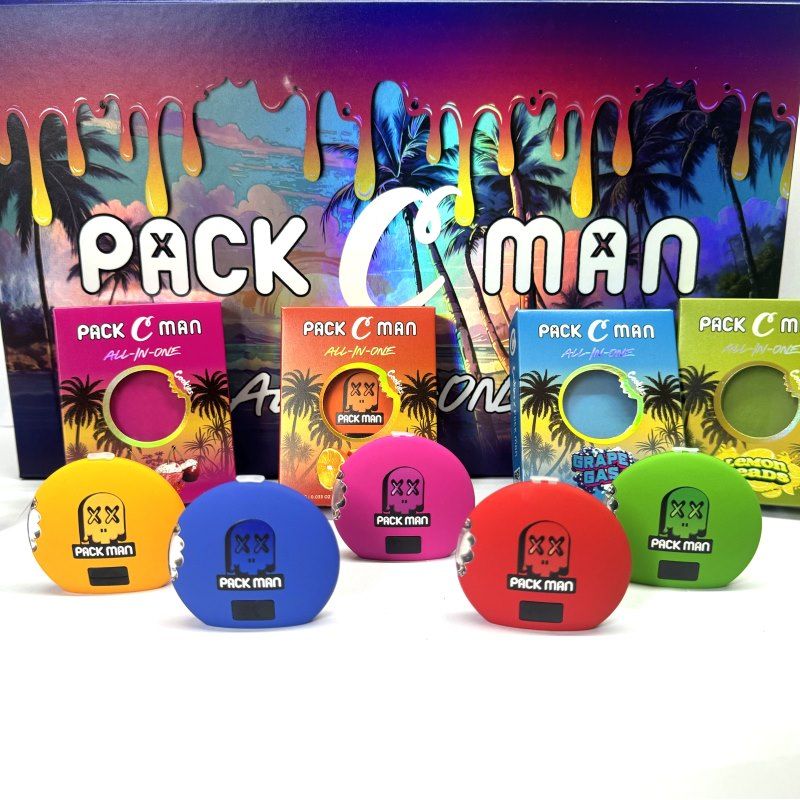 Cookies x Packman 1g Empty Disposable Vape Pen (All-In-One)